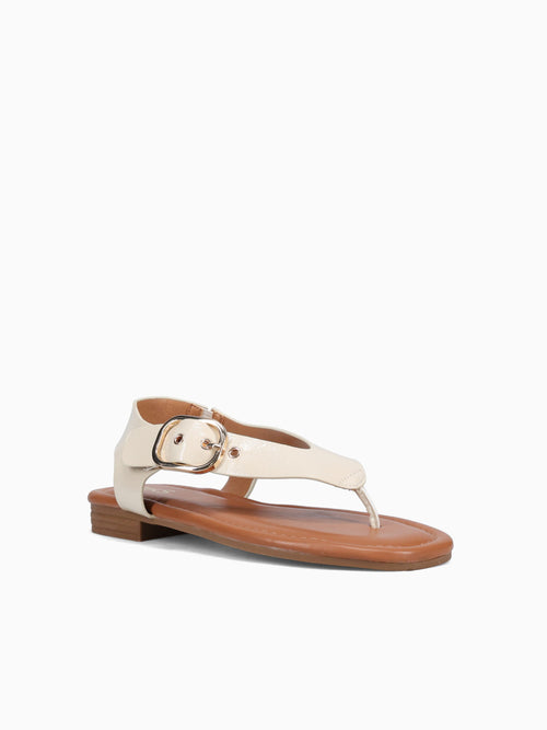 Elian Off White Patent Off White / 5 / M