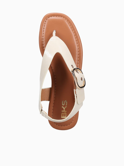 Elian Off White Patent Off White / 5 / M