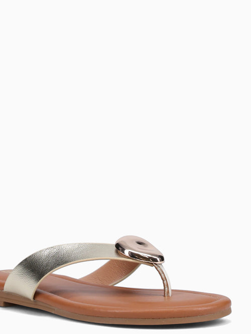 Aylin Gold Metallic Gold / 5 / M