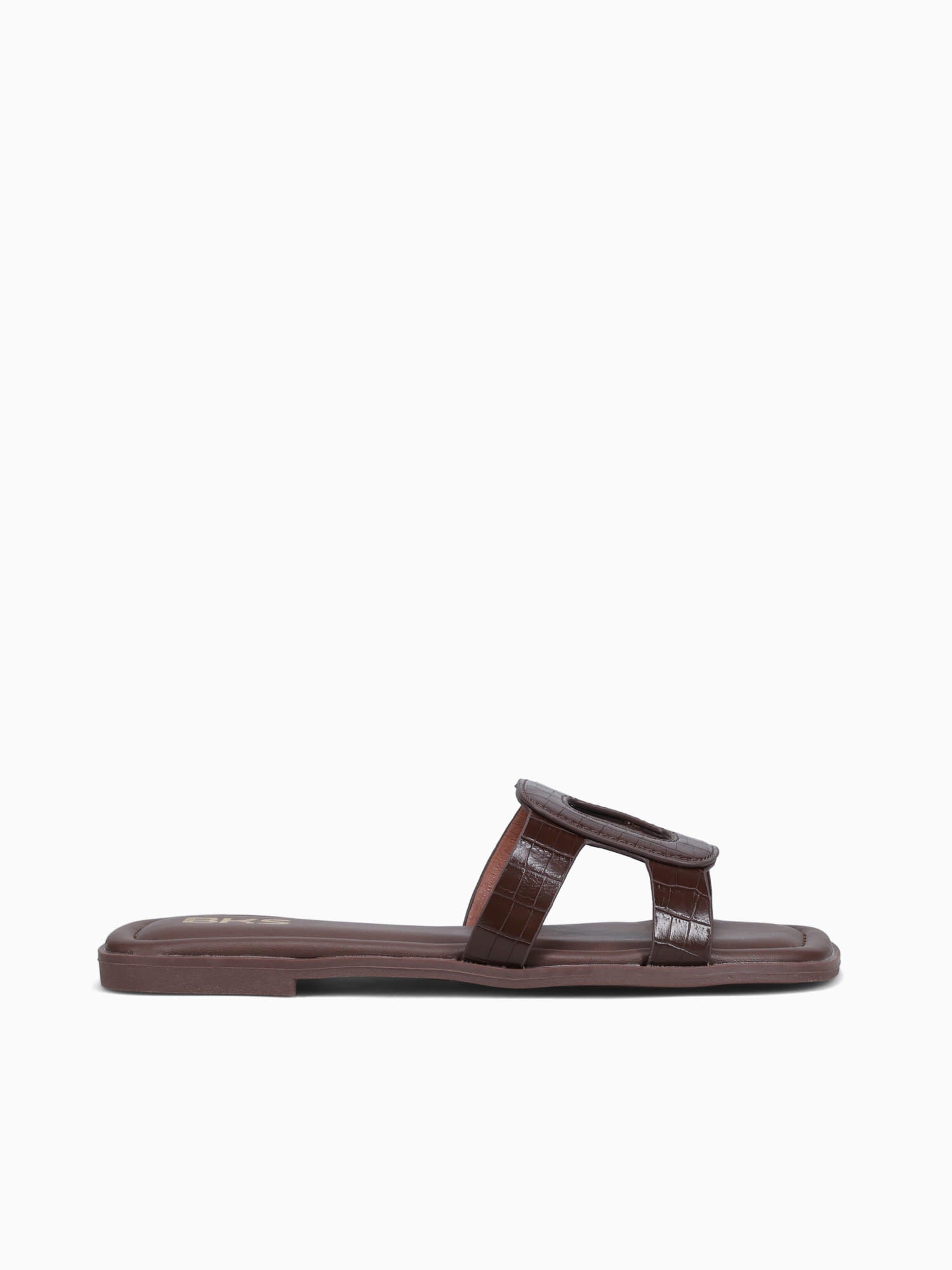 Imani Brown Croco Brown / 5 / M