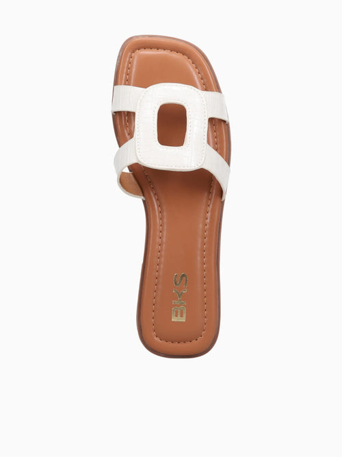 Imani Off White Croco Off White / 5 / M