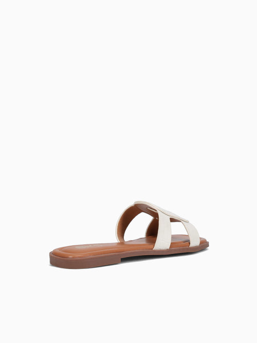 Imani Off White Croco Off White / 5 / M