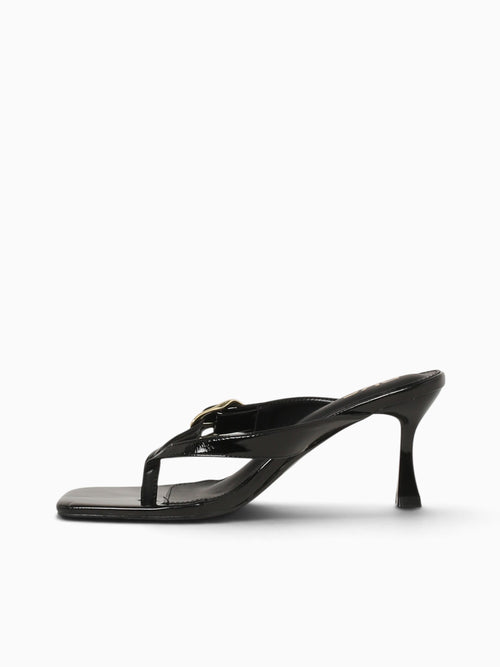 Beatrixe Black Patent Black / 5 / M