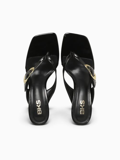 Beatrixe Black Patent Black / 5 / M