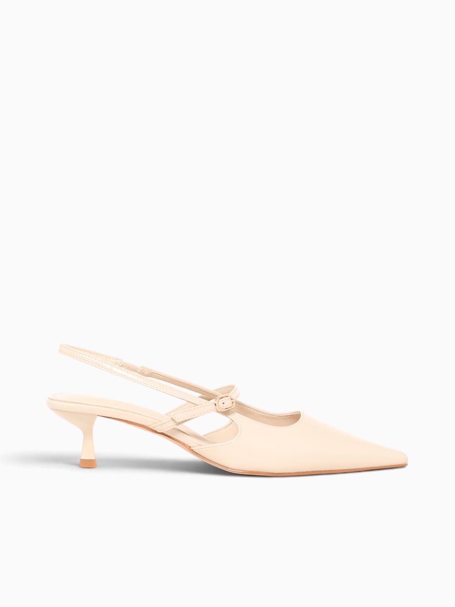 Mila Off White Patent Off White / 5 / M