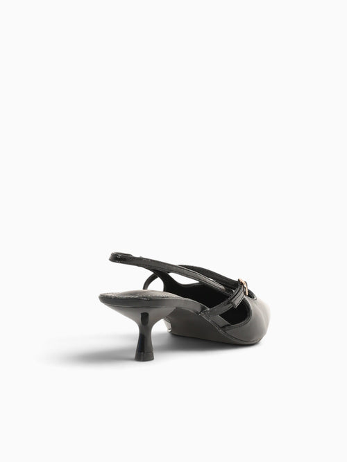 Mila Black Patent Black / 5 / M