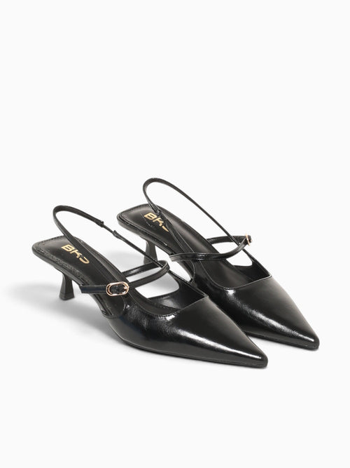 Mila Black Patent Black / 5 / M