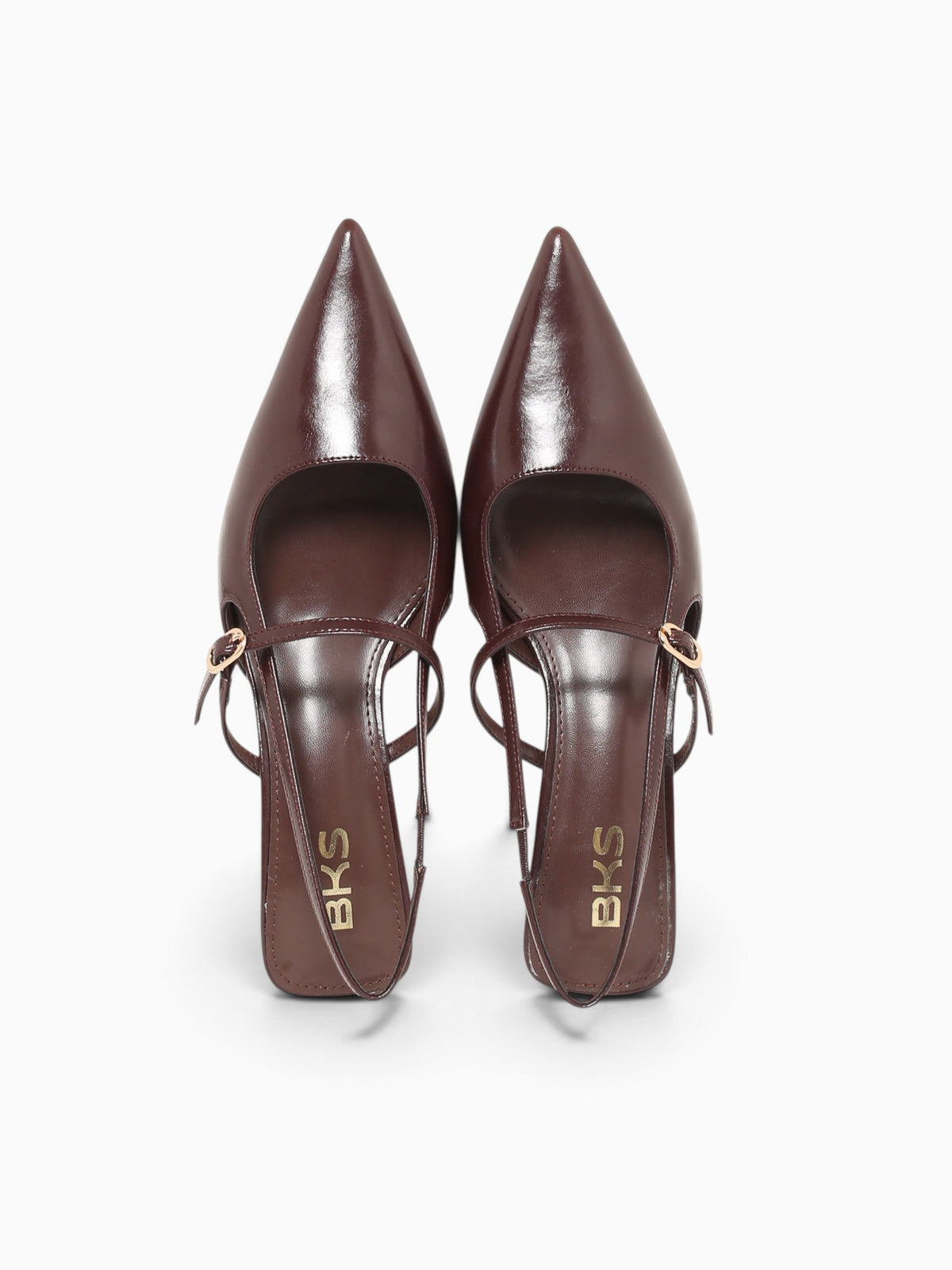 Mila Brown Patent Brown / 5 / M