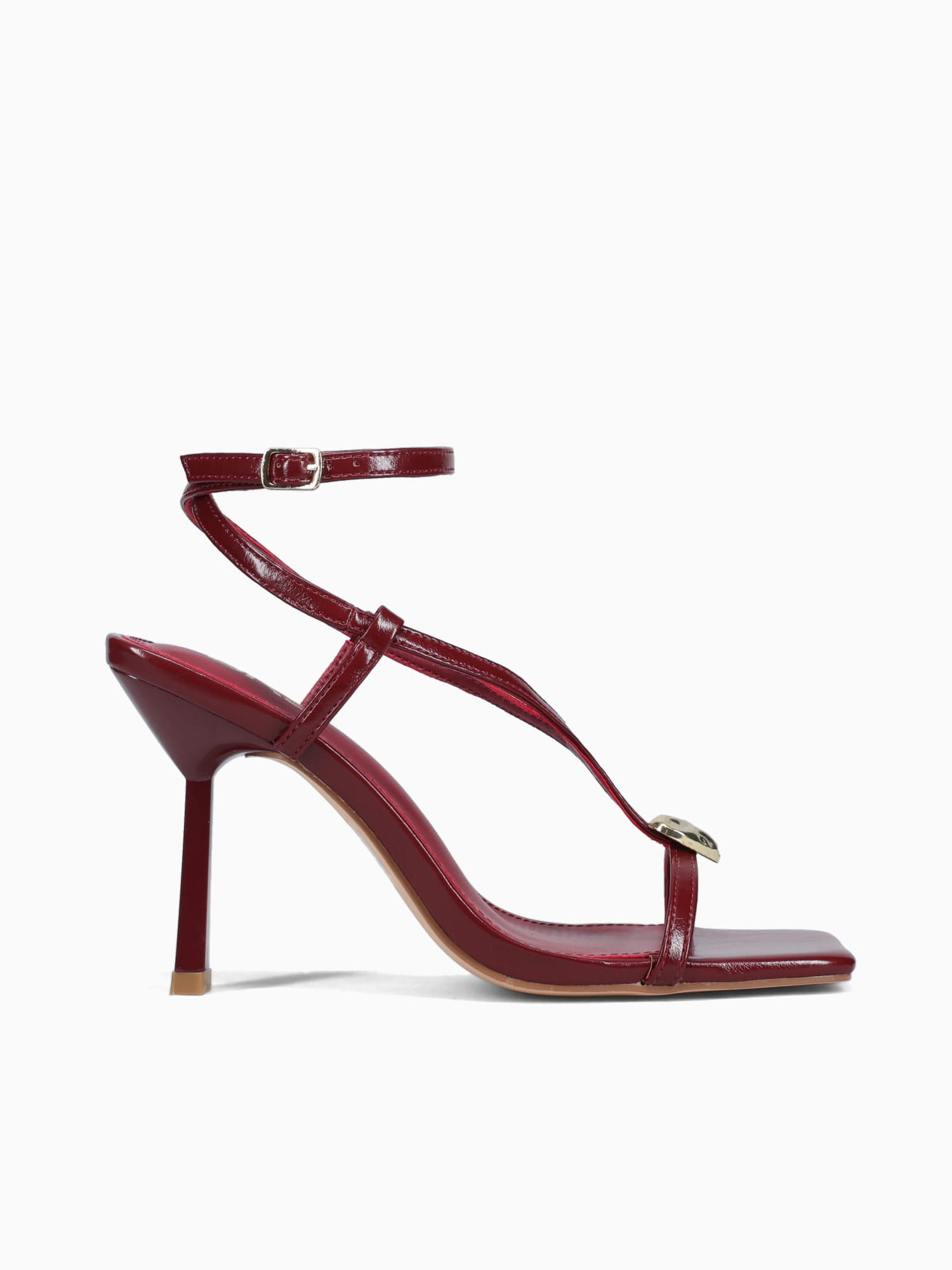 Leonie Burgundy Patent Wine / 5 / M
