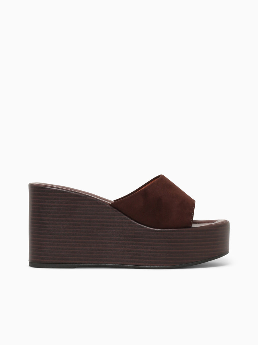 Billie Chocolate Suede Brown / 5 / M