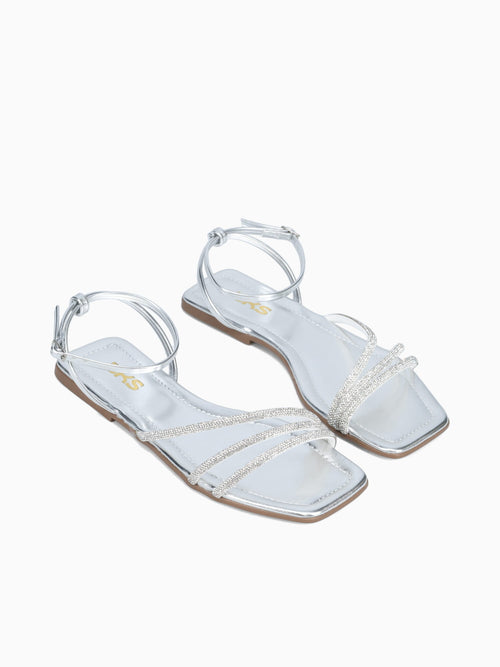 Sofia Silver Metallic Silver / 5 / M