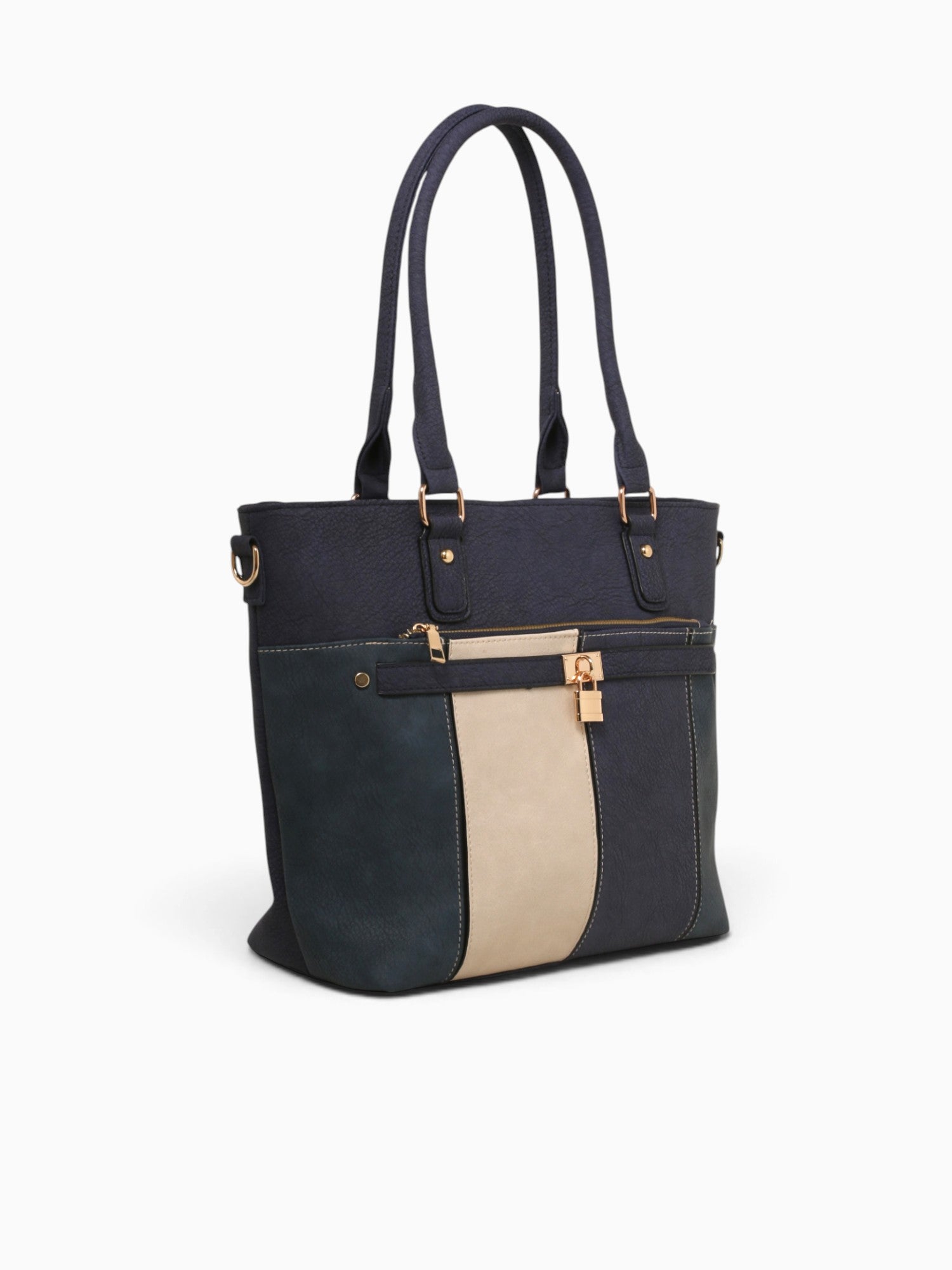 Francesca Tote Navy Multi Navy