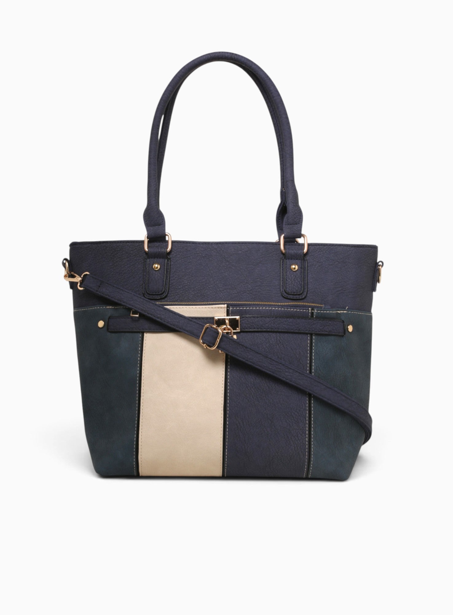 Francesca Tote Navy Multi Navy