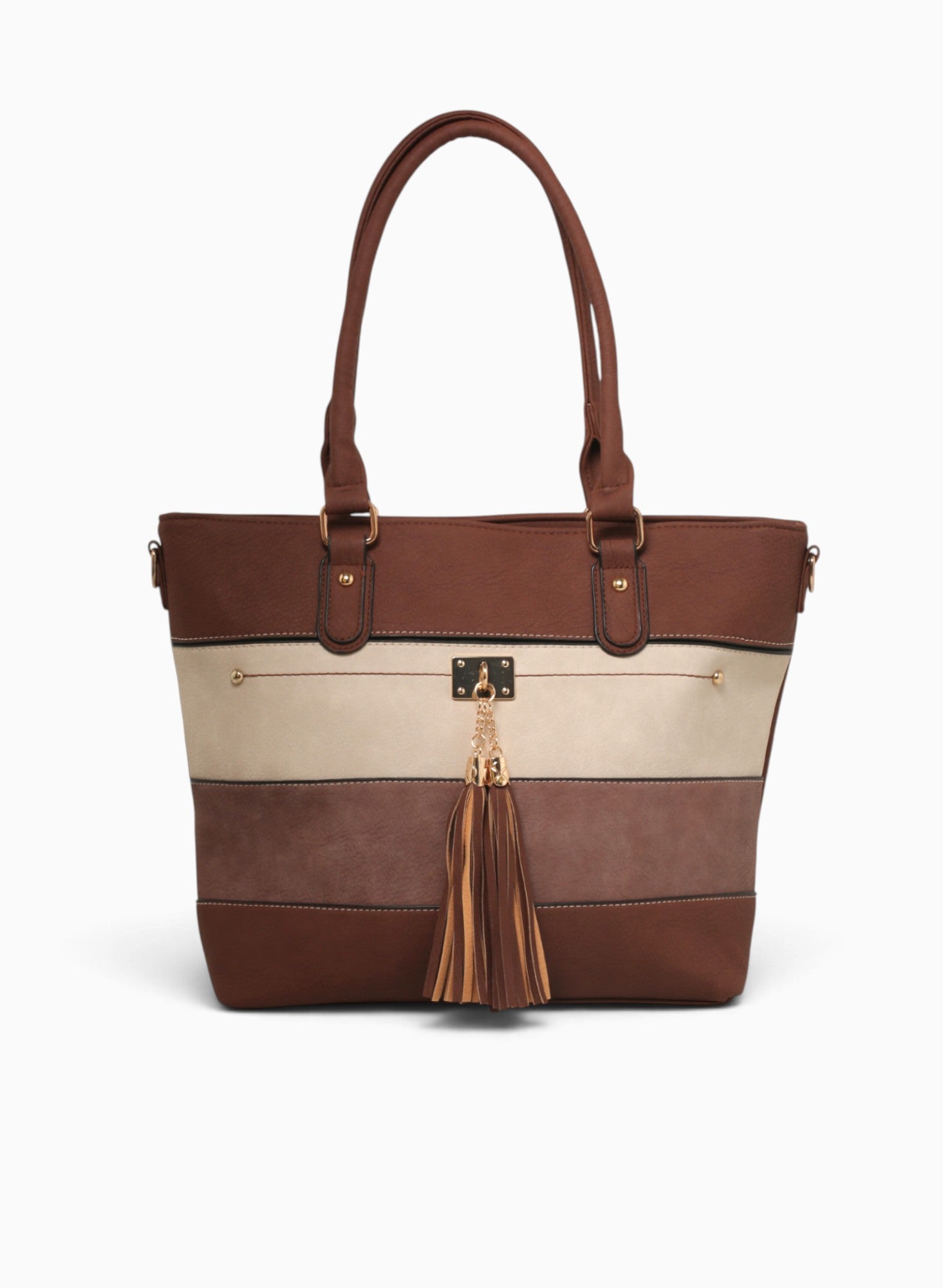 Isabella Tote Brown Multi Brown Multi