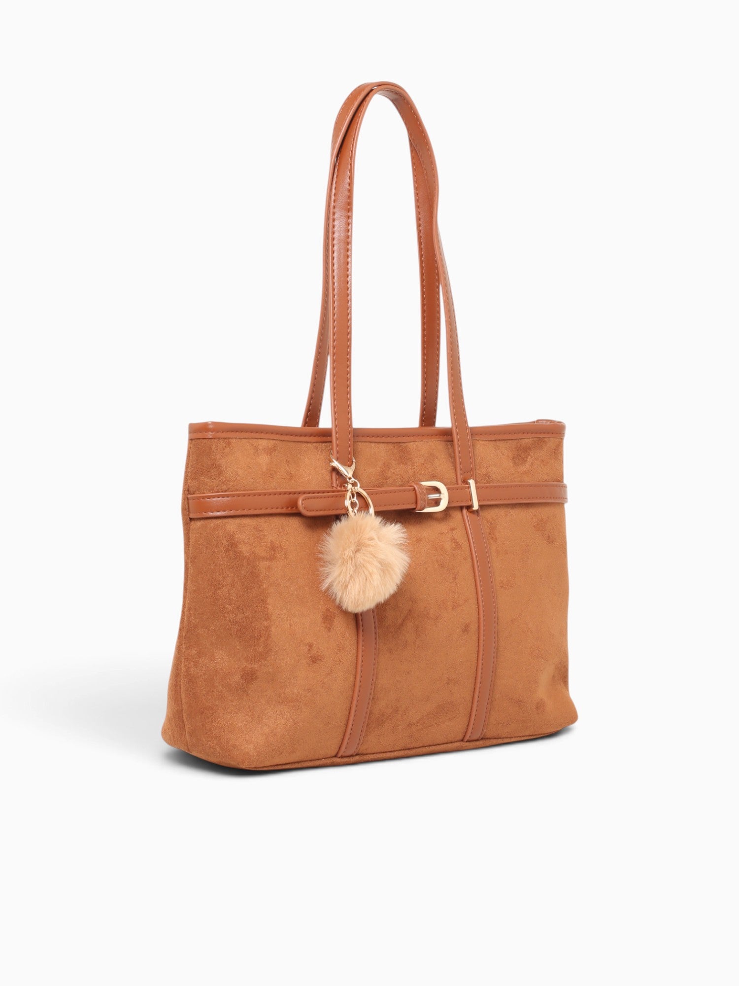 Belt Tote Tan Tan