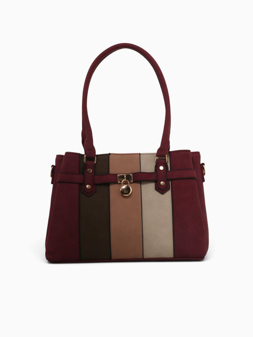 Lucky Shoulder Bag Wine Multi Wine