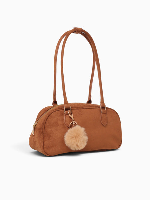 Bowler Shoulder Bag Tan Tan