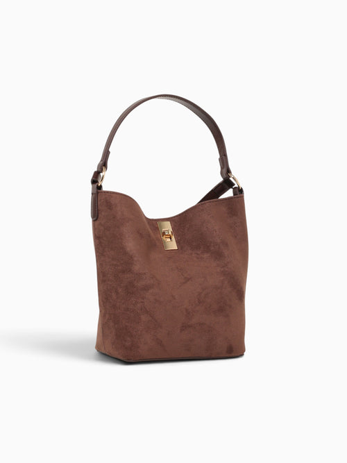 Noemi Shoulder Bag Brown Brown