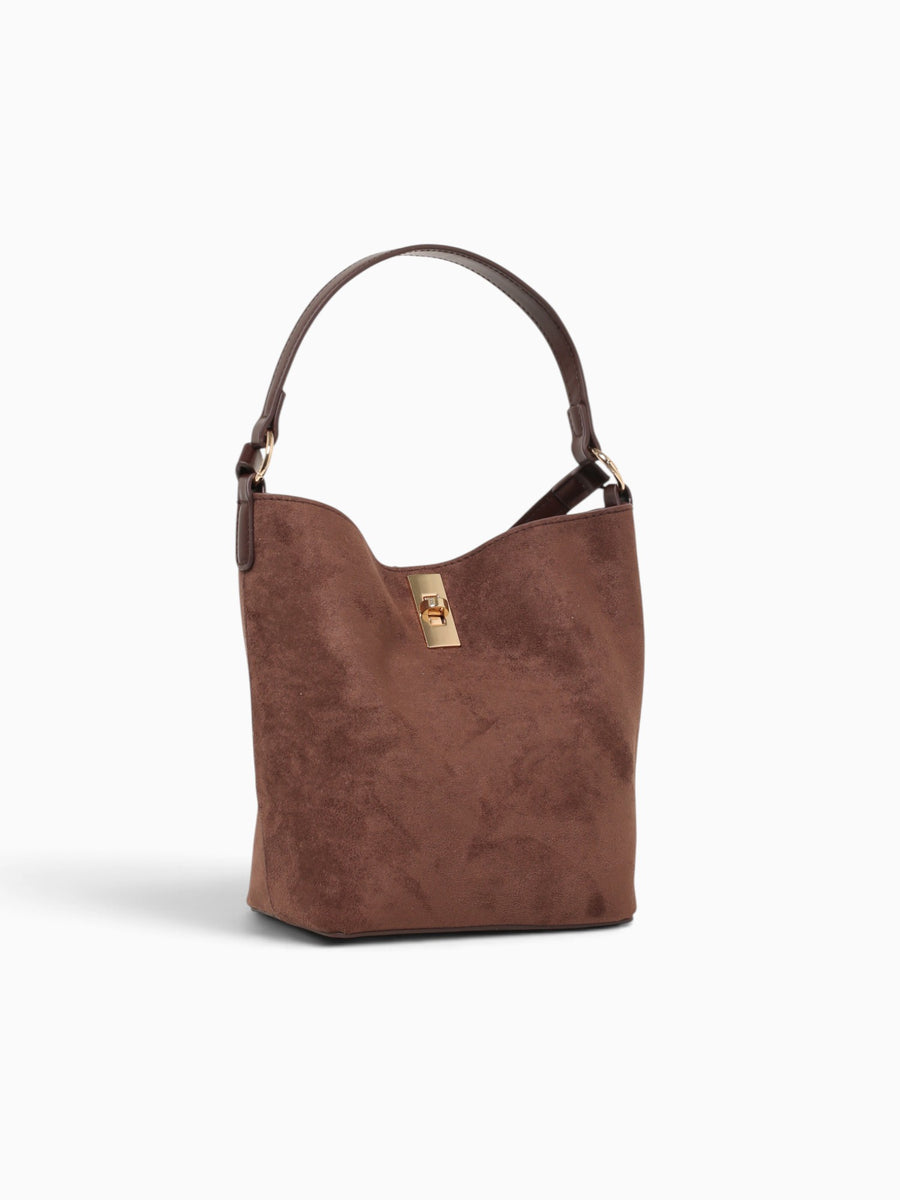 Noemi Shoulder Bag Brown Brown