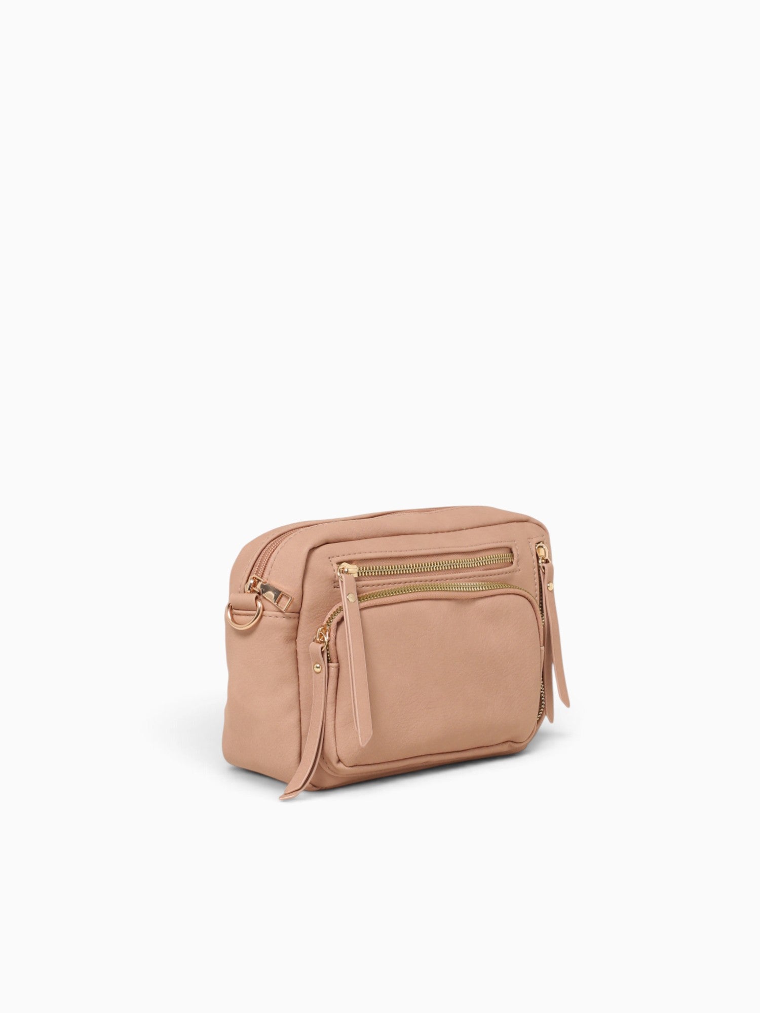 Multi Pocket Crossbody Mushroom Light Grey