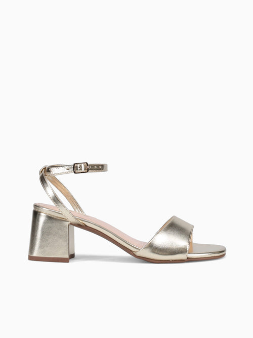 Celie Gold Metallic Black / 5 / M