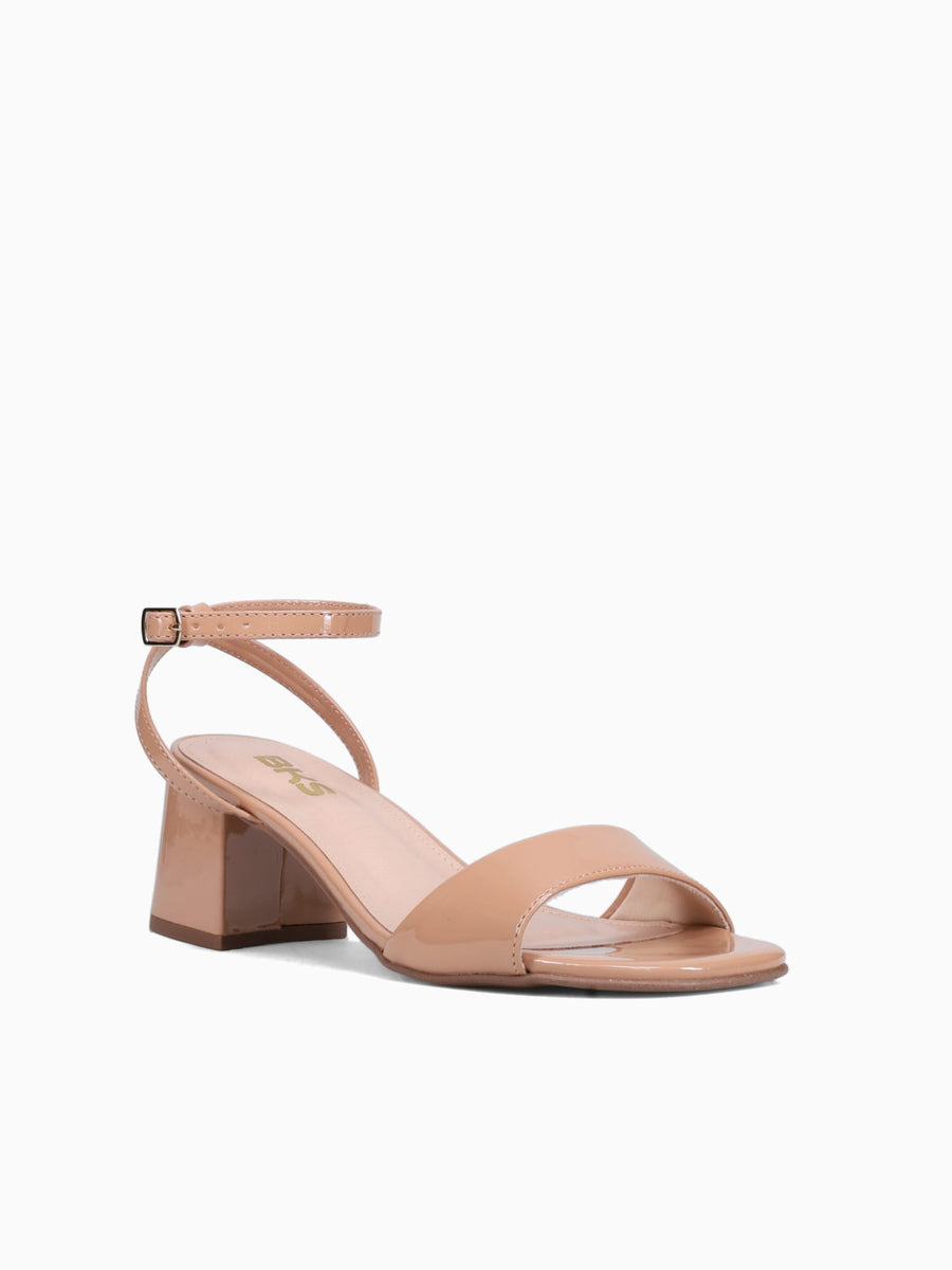 Celie Nude Patent Beige / 5 / M