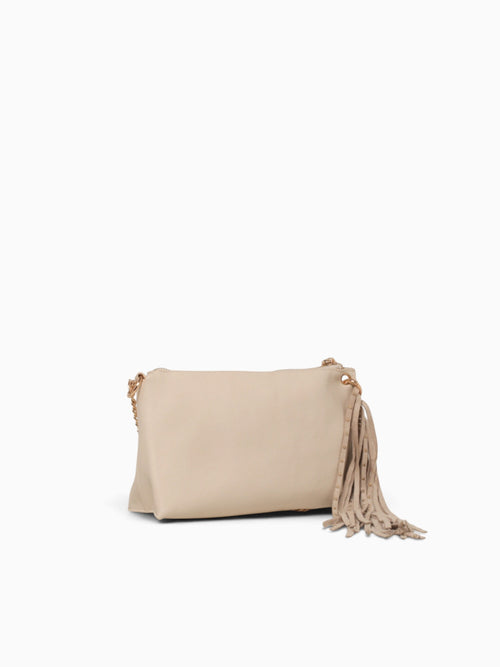Meli Shoulder Bag Beige Beige