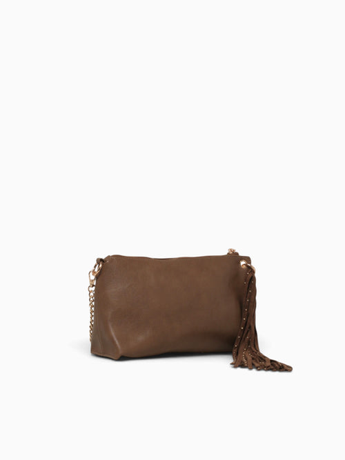 Meli Shoulder Bag Brown Medium Brown