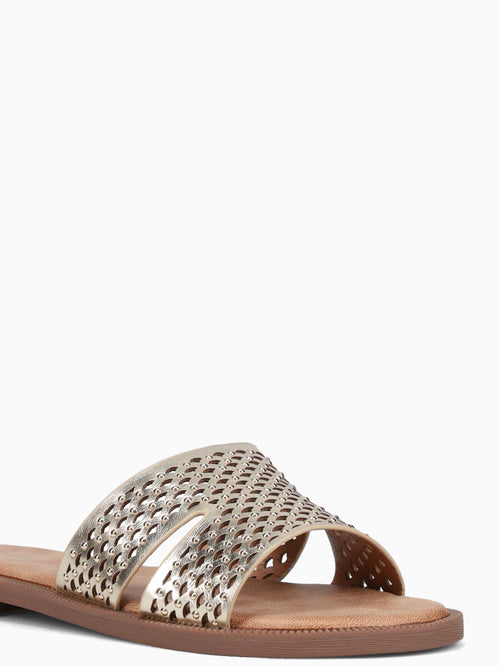 Maite Gold Metallic Gold / 5 / M