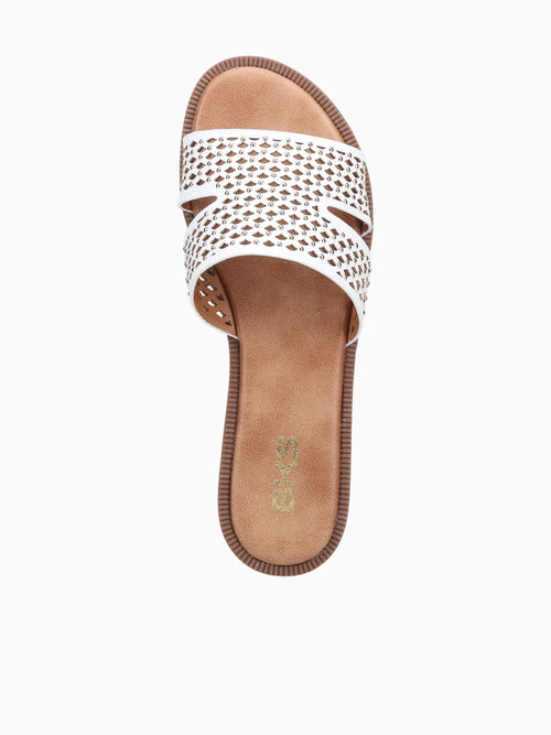 Maite Off White Metallic Off White / 5 / M