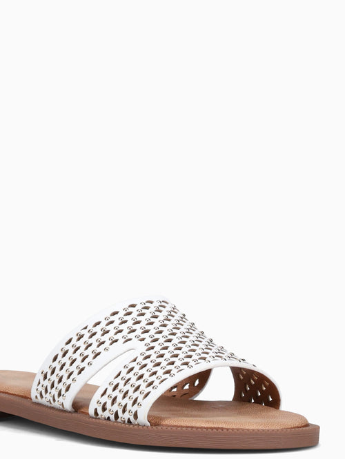 Maite Off White Metallic Off White / 5 / M