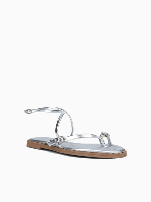 Yazmine Prata Metallic Silver / 5 / M
