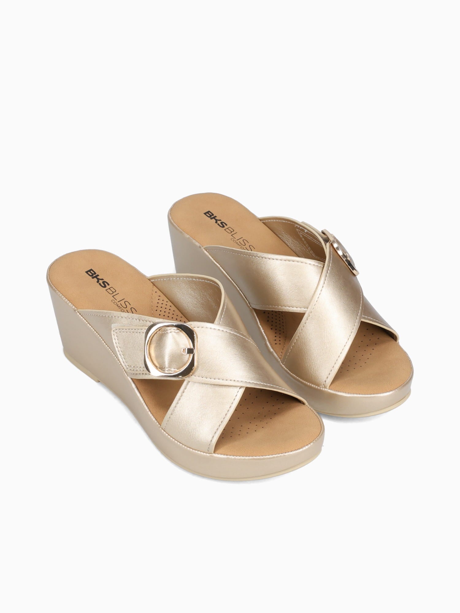 Dreana Gold Metallic Gold / 5 / M