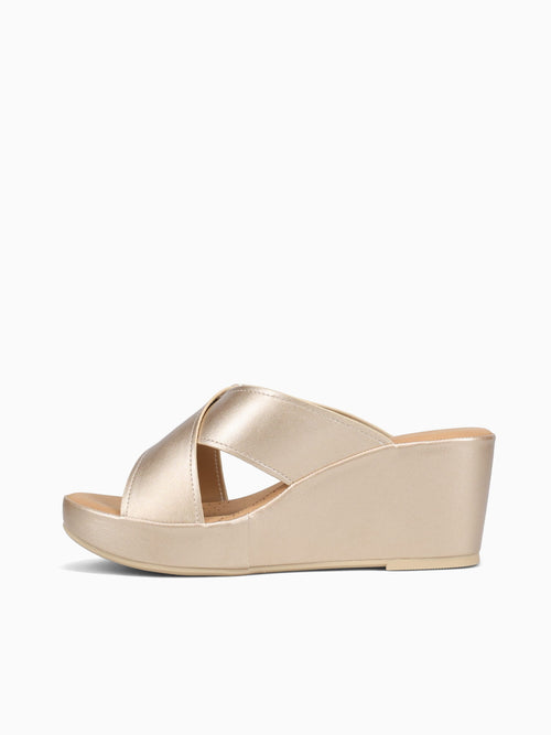 Dreana Gold Metallic Gold / 5 / M