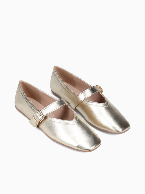 Janne Gold Metallic Gold / 5 / M