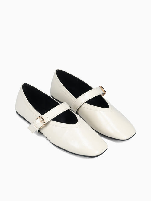 Janne White Smooth Off White / 5 / M