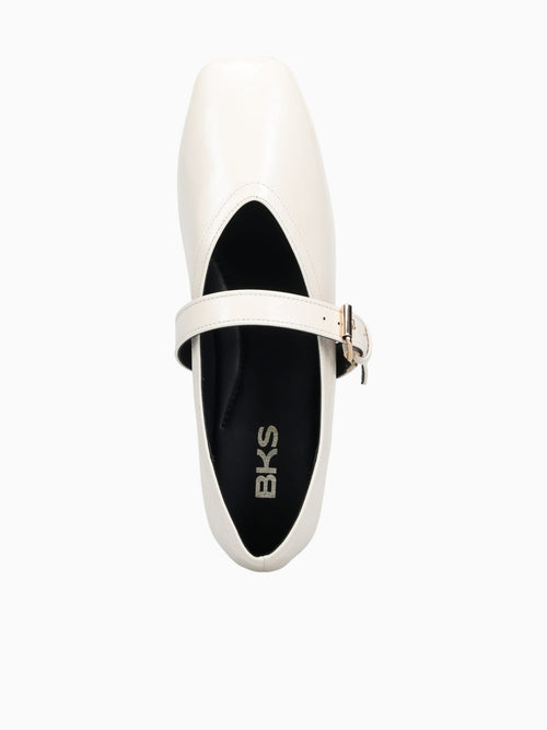 Janne White Smooth Off White / 5 / M