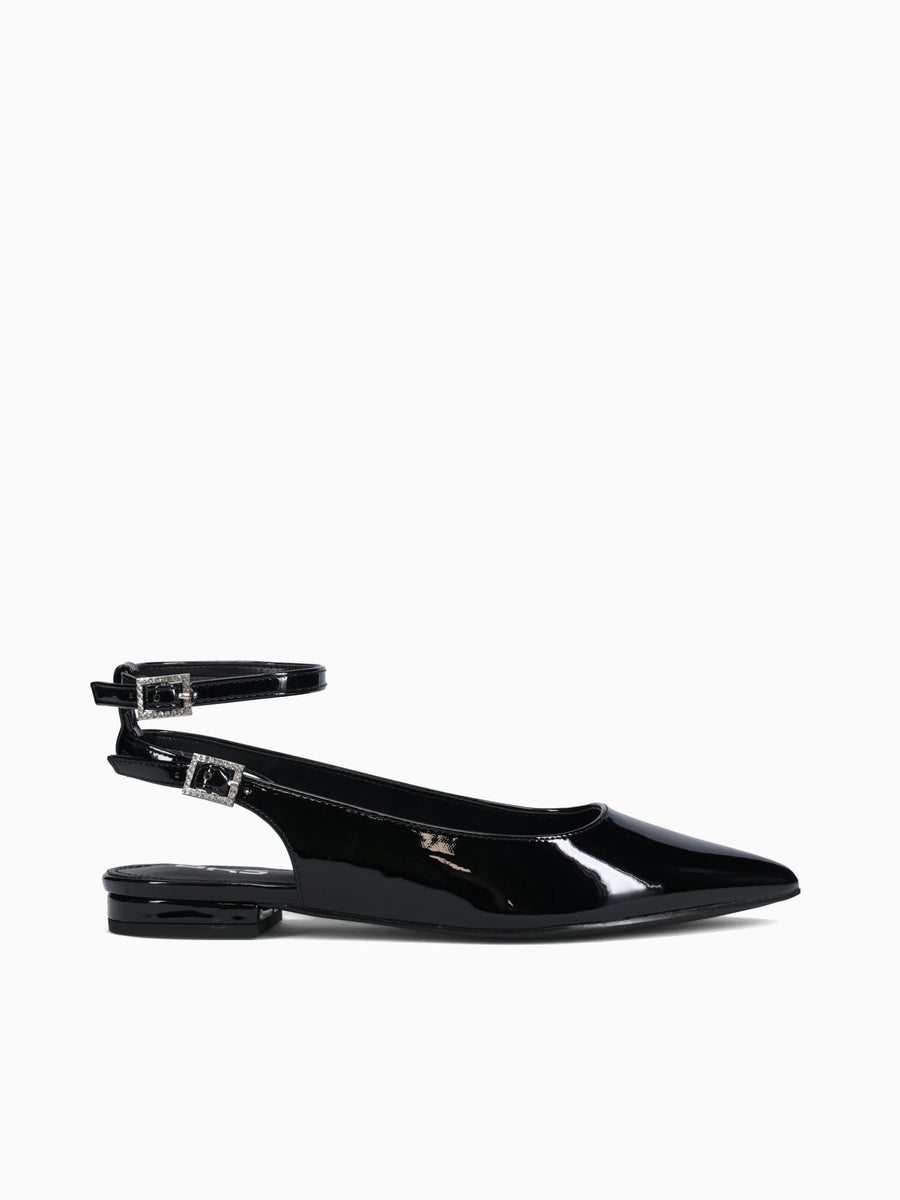Susan Black Patent Black / 5 / M