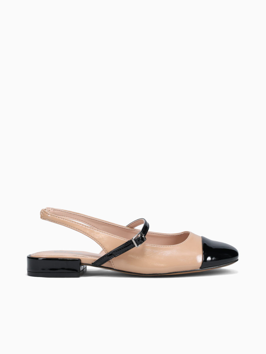 Grace Nude Black Patent Beige / 5 / M