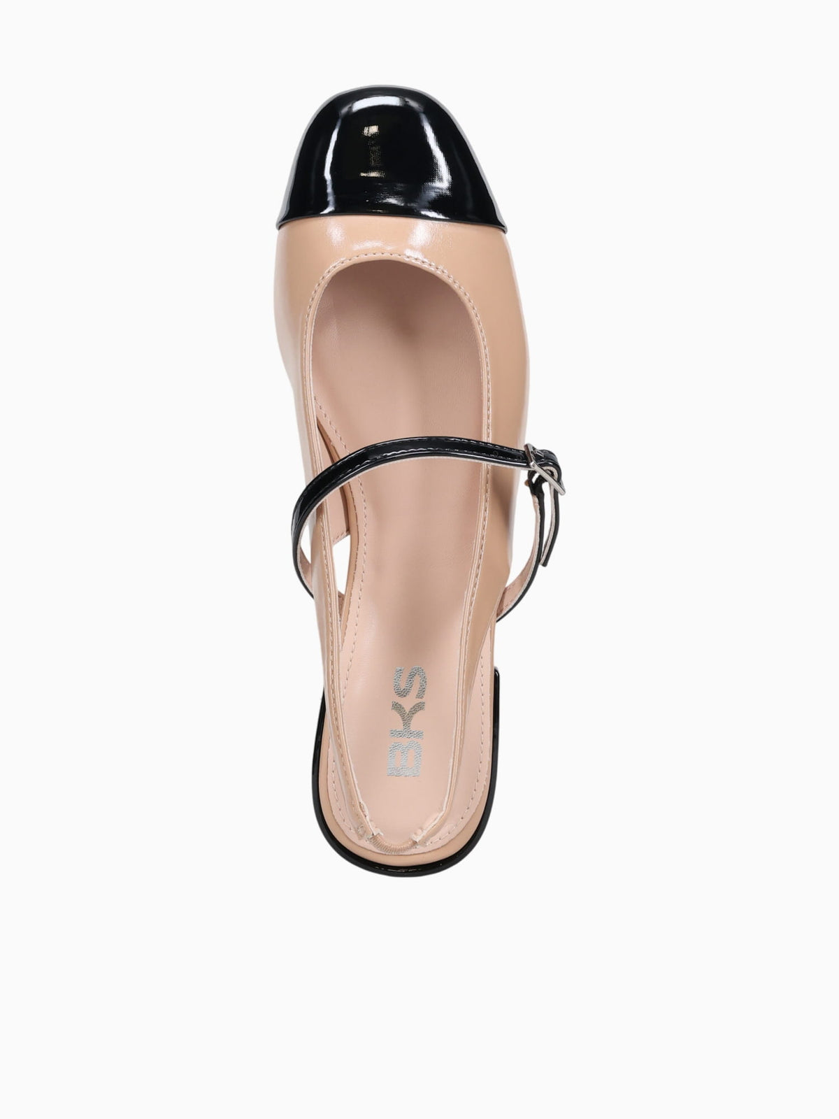 Grace Nude Black Patent Beige / 5 / M