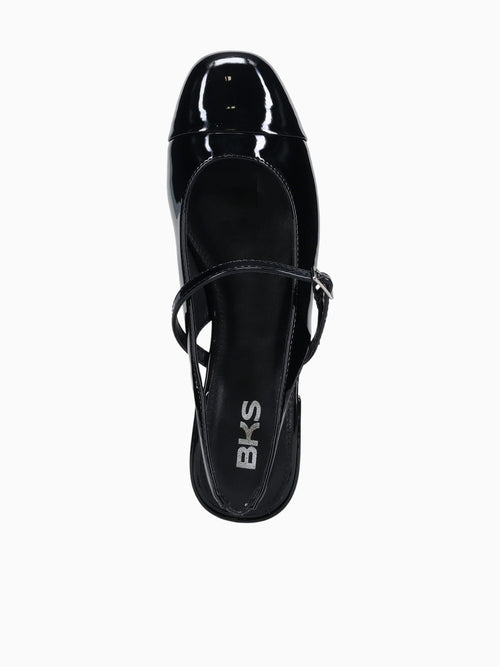 Grace Black Patent Black / 5 / M