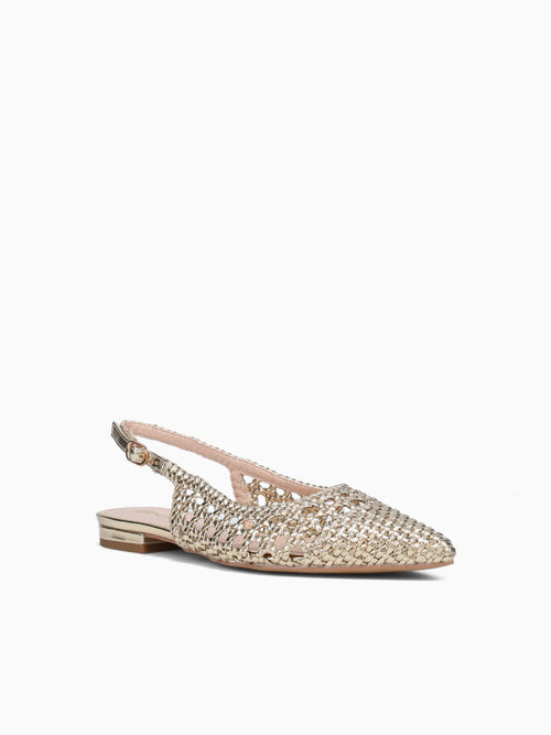 Carrie Gold Metallic Gold / 5 / M