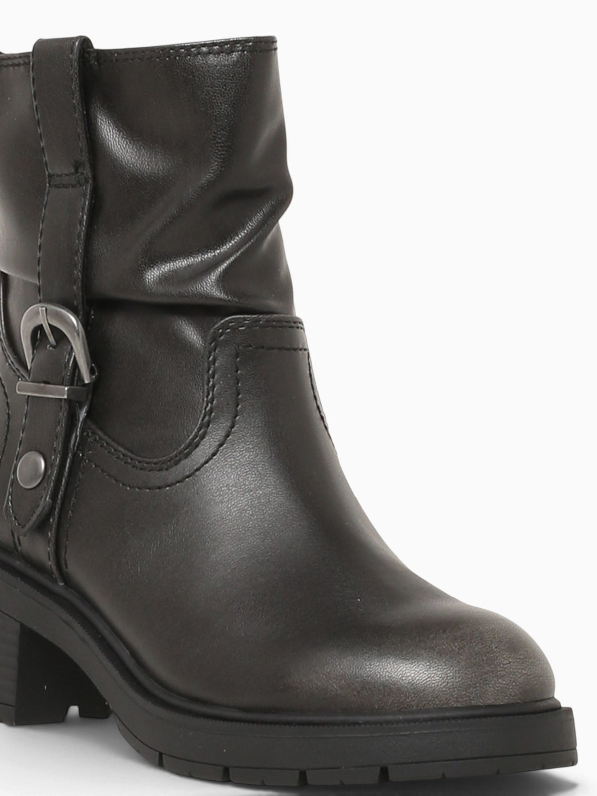 Finley Charcoal Smooth Black / 6 / M