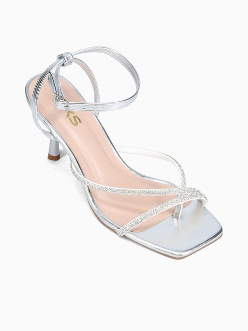 Leo Prata Metallic Silver / 5 / M