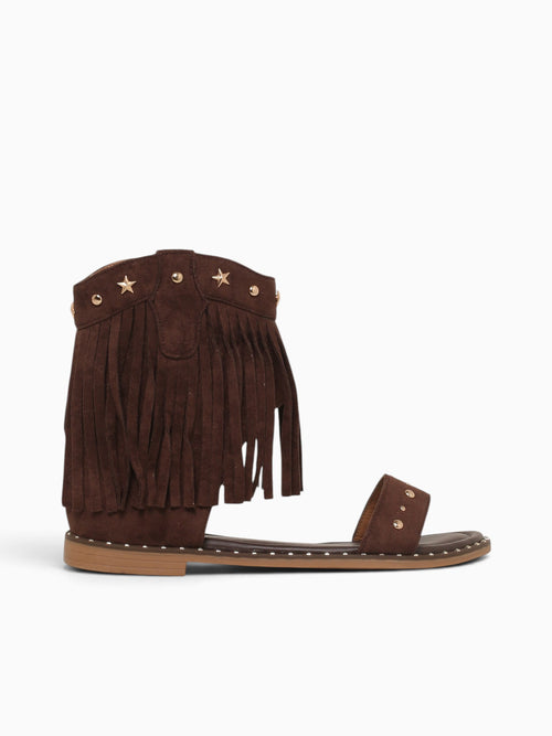 Lainey Brown Suede Brown / 5 / M