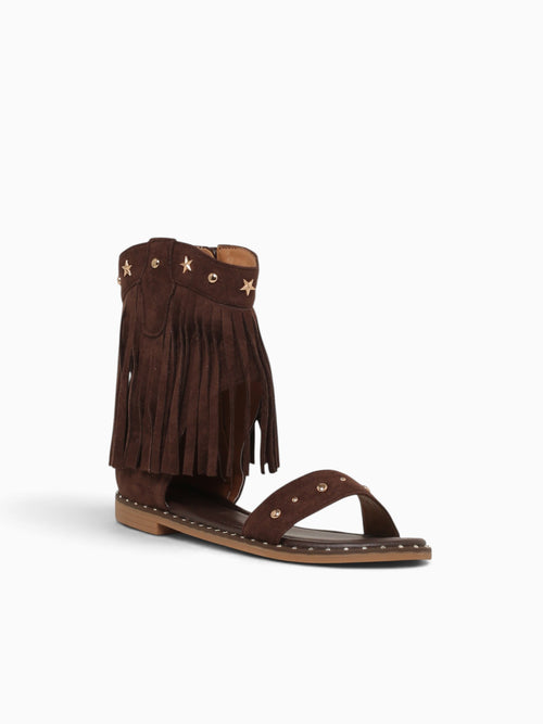 Lainey Brown Suede Brown / 5 / M