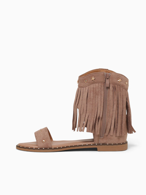 Lainey Taupe Suede Taupe / 5 / M