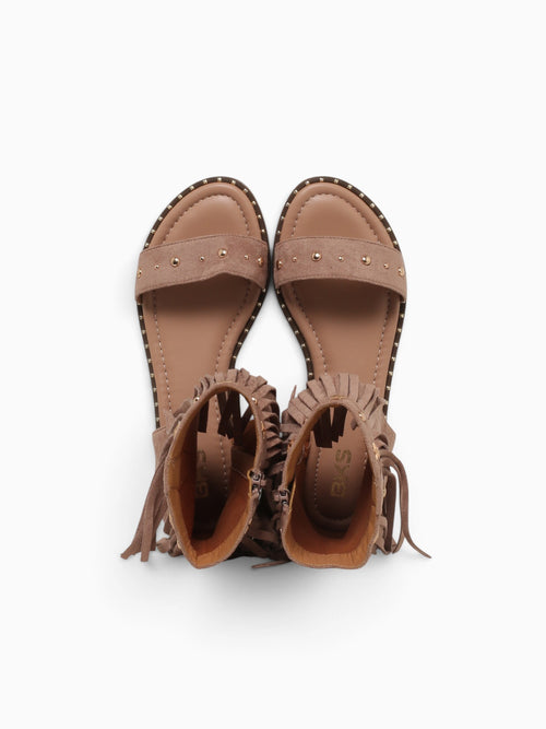 Lainey Taupe Suede Taupe / 5 / M