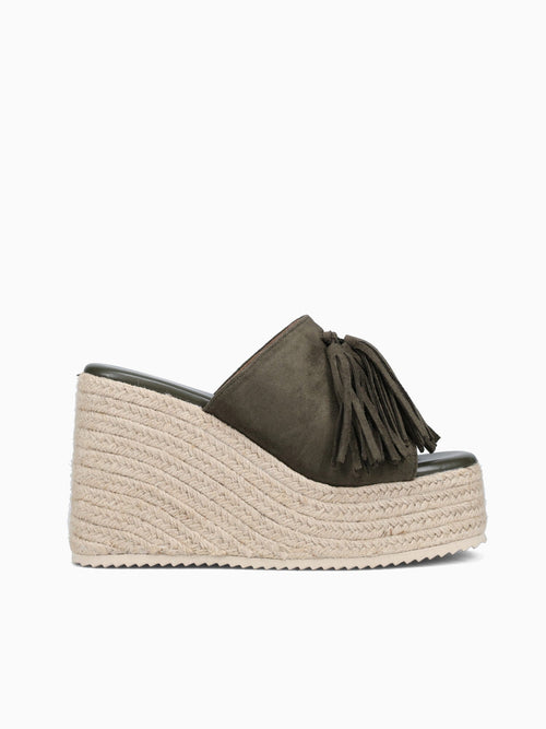 Dakota Green Suede Green / 5 / M