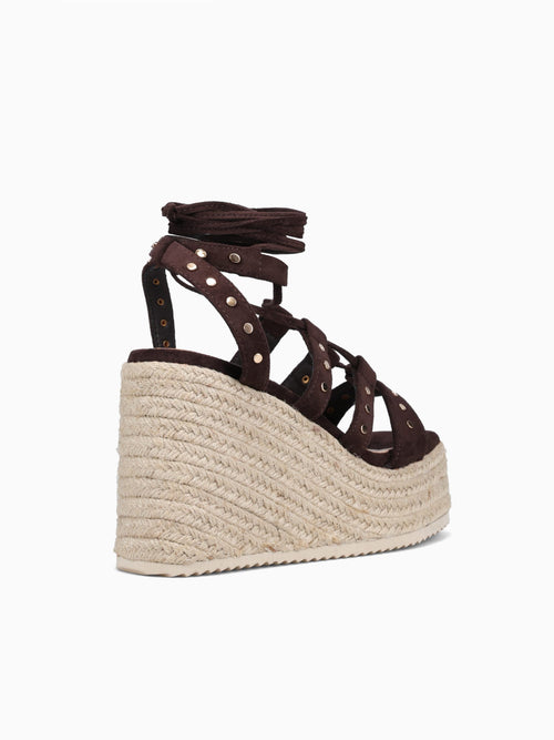 Savannah Brown Suede Brown / 5 / M